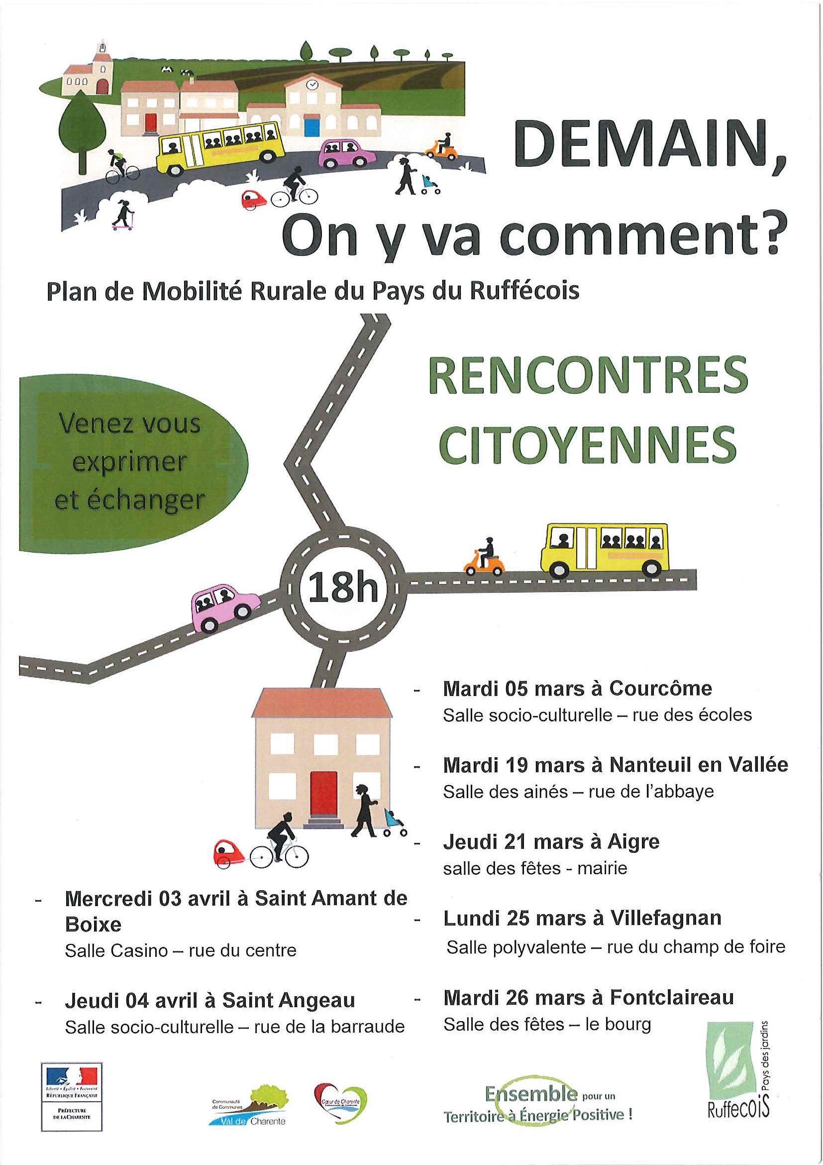 plan mobilite rurale- Pays du ruffecois